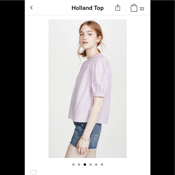 Velvet Holland Top size M - Picture 4 of 11
